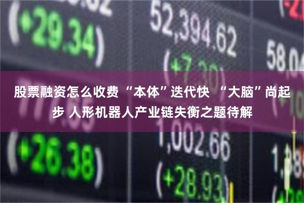 股票融资怎么收费 “本体”迭代快  “大脑”尚起步 人形机器人产业链失衡之题待解